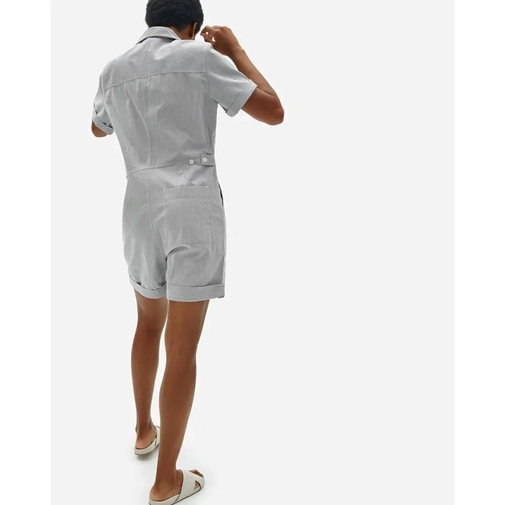 ✨Everlane The Cotton Weave Romper✨